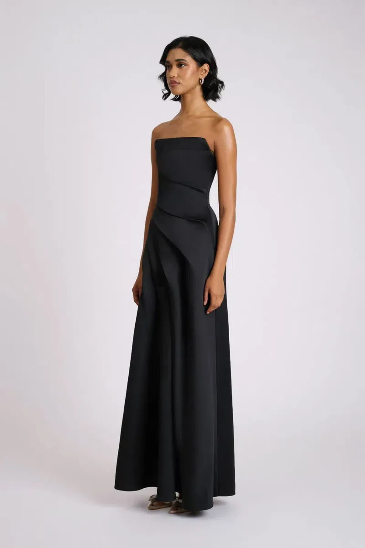 Eliya The Label Deanna Maxi Gown Black Size 6 - Image 3