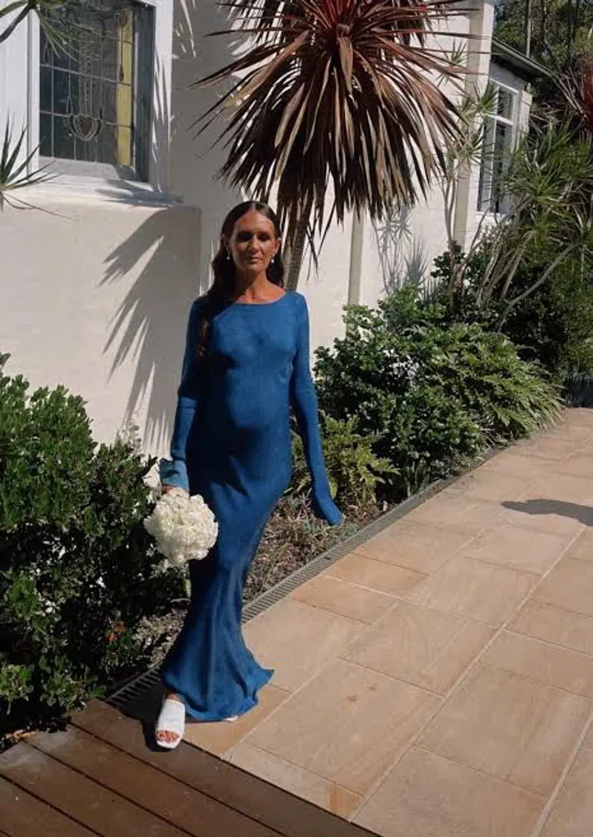 Realisation Par Gai Maxi Dress in Denim Size AU 8 - Image 2