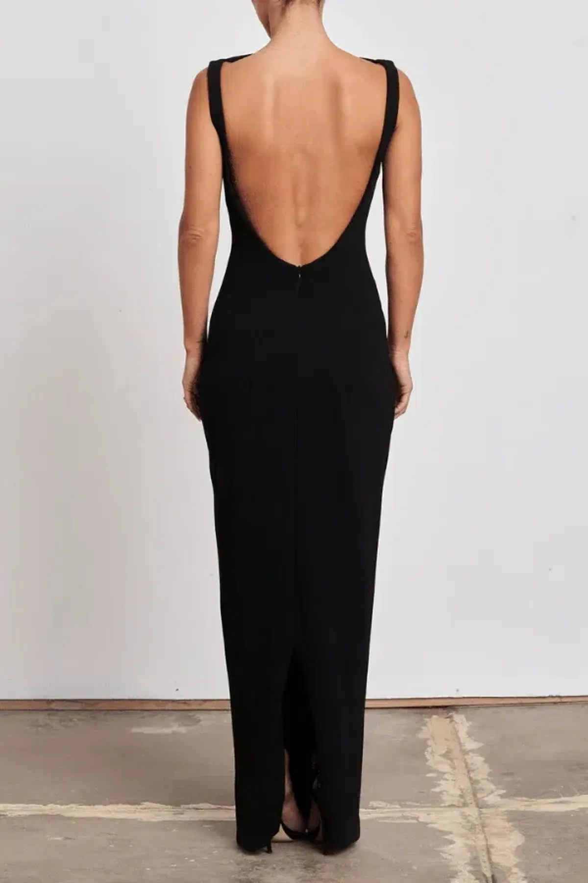 Effie Kats Verona Maxi Gown in Black Size AU 6 - Image 21