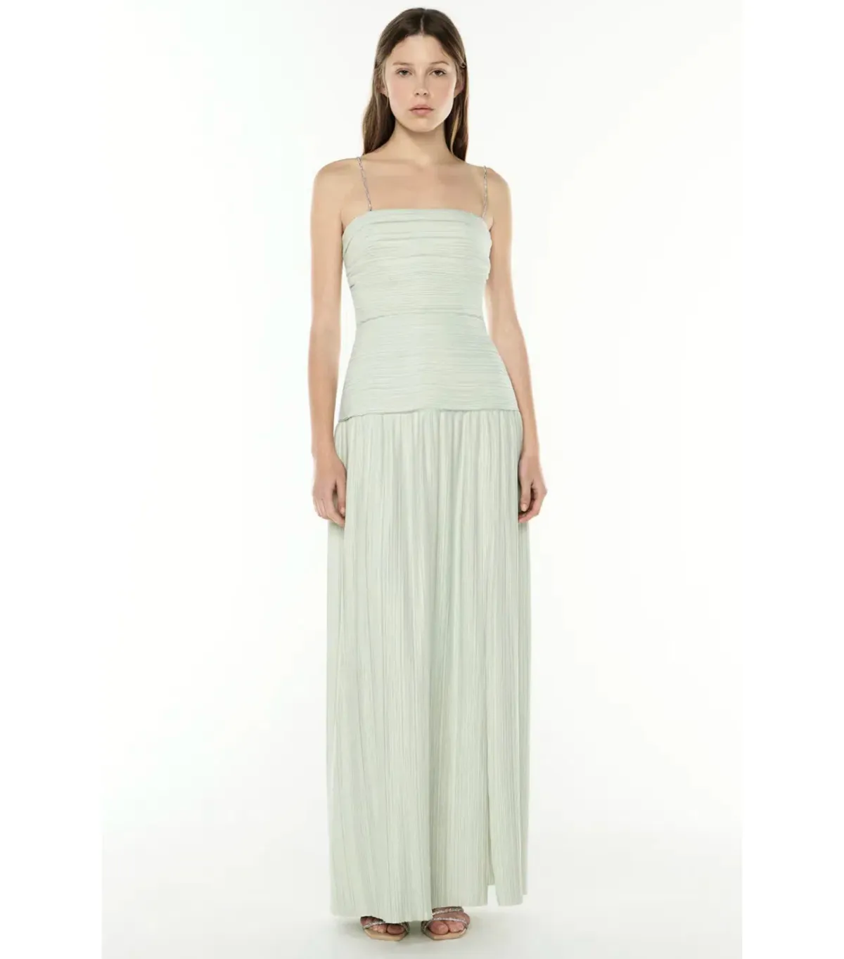 Manning Cartell Royal Debut Maxi Dress in Sage Green Size  AU 8 - Image 1
