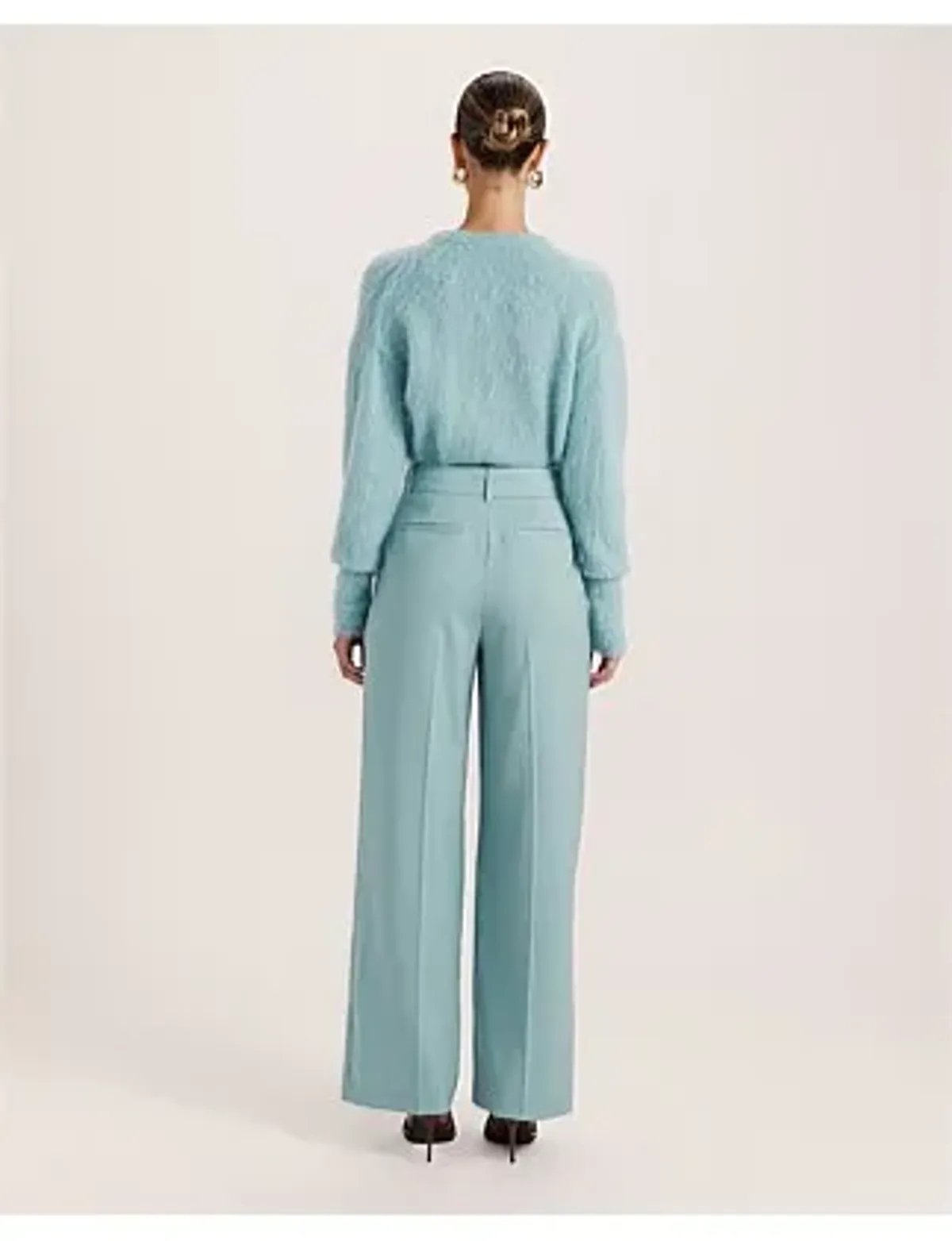 Saba Suki Wide Seafoam Leg Pant Size AU 12 - Image 4