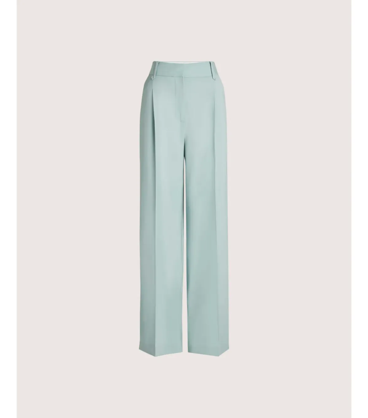 Saba Suki Wide Leg Wool Pant in Seafoam Size AU 12  - Image 4