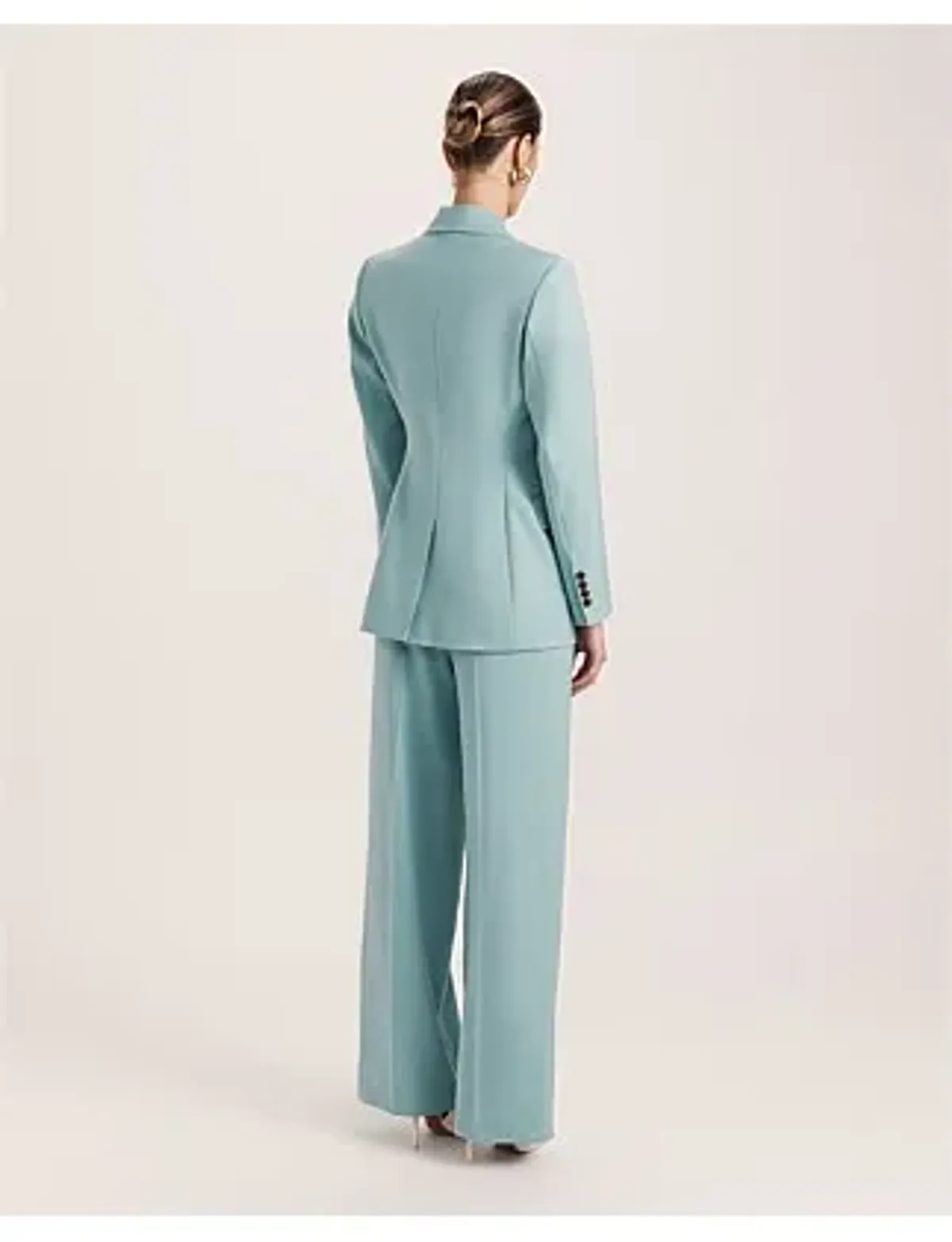 Saba Suki Classic Blazer Mint Size 10 - Image 4