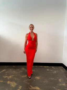 Love Nookie Demi Gown in Cherry Size M/AU10 for rent on The Volte - image 2