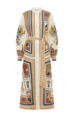 Alemais Mercado Shirt Dress in Print Size AU12 fits 14 too for rent on The Volte - image 6