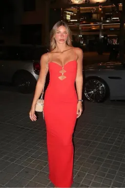 Love Nookie Muse Gown Cherry Size AU 10 for rent on The Volte - image 1