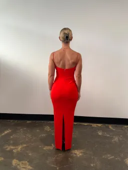 Love Nookie Muse Gown Cherry Size AU 10 for rent on The Volte - image 4