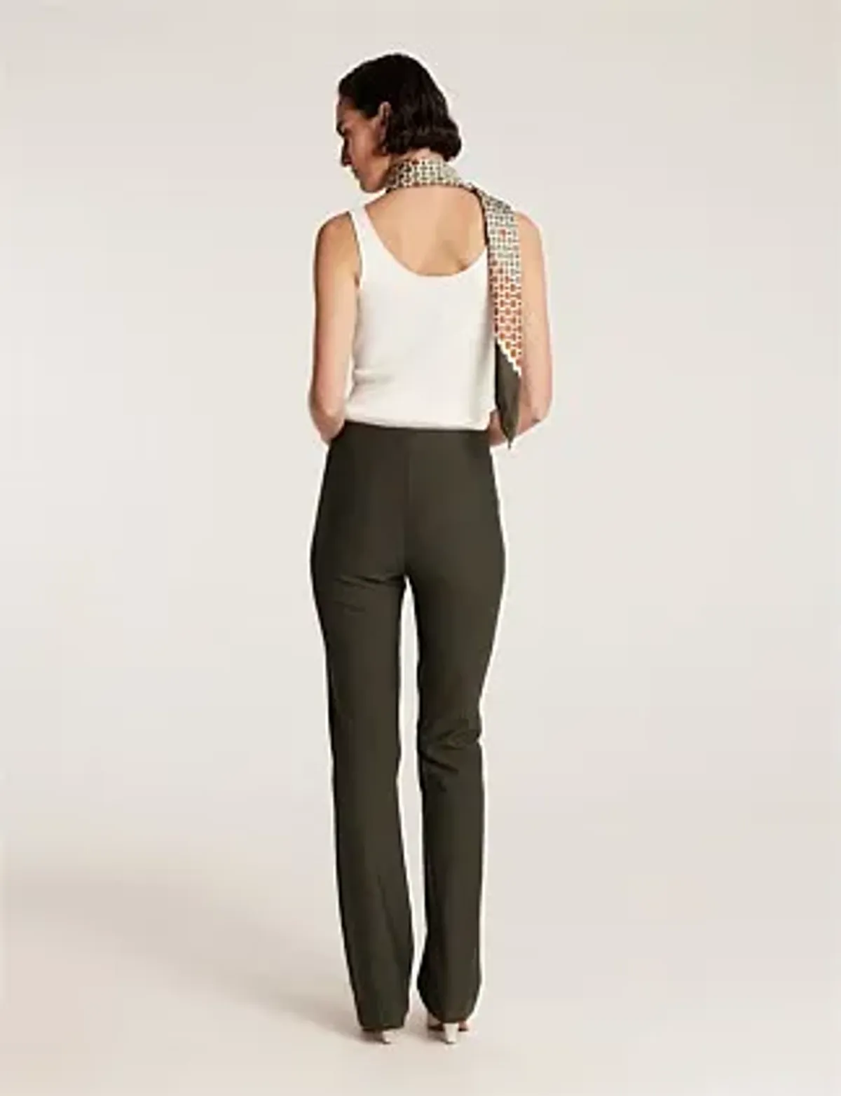 Perri Cutten City Stretch Pant Olive Size AU 8 - Image 2