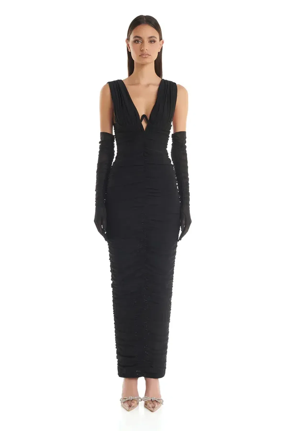 Eliya The Label Anna Maxi Dress Black Size 6  - Image 1