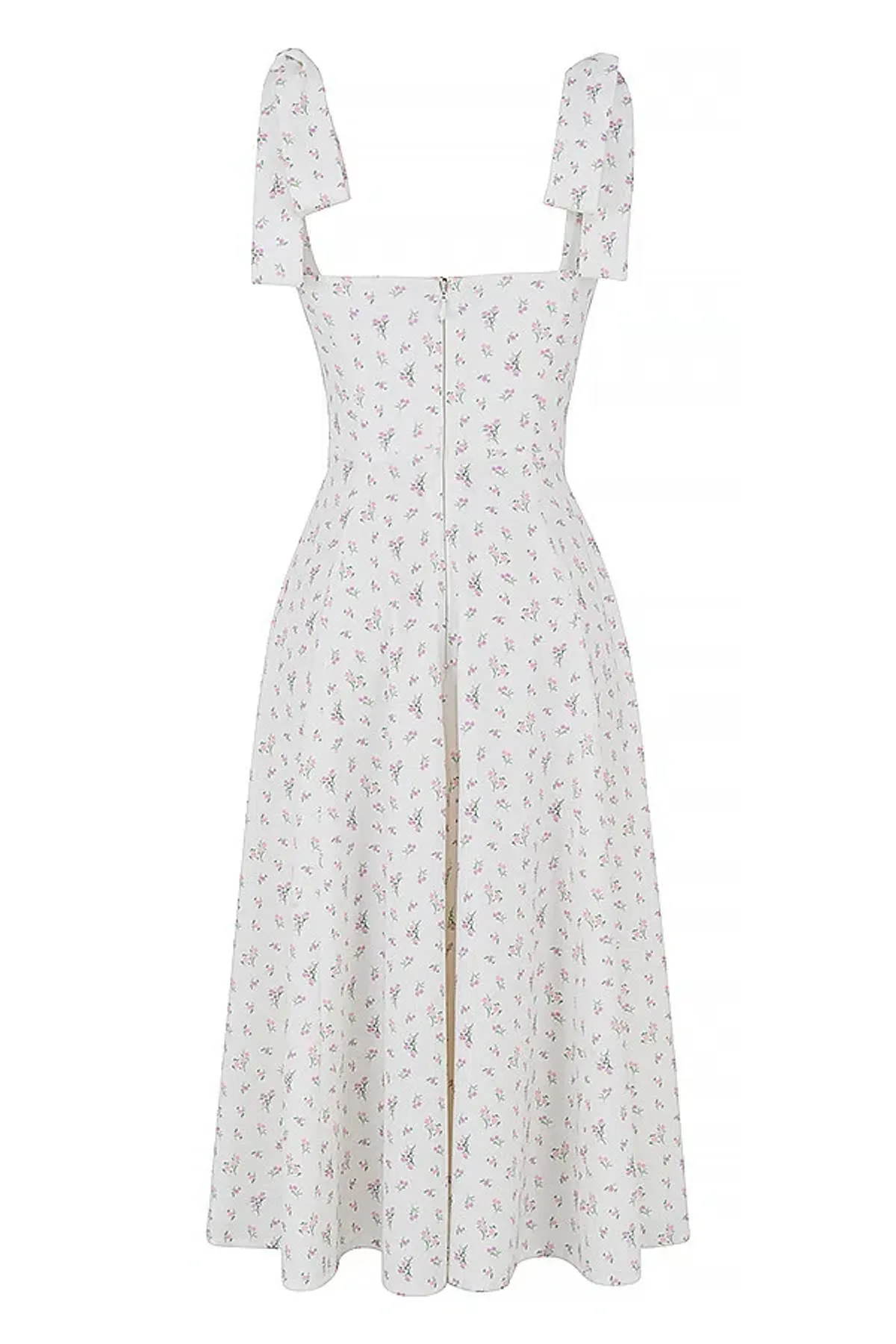 House of CB Alicia Midi Dress in White Size AU 14 - Image 4