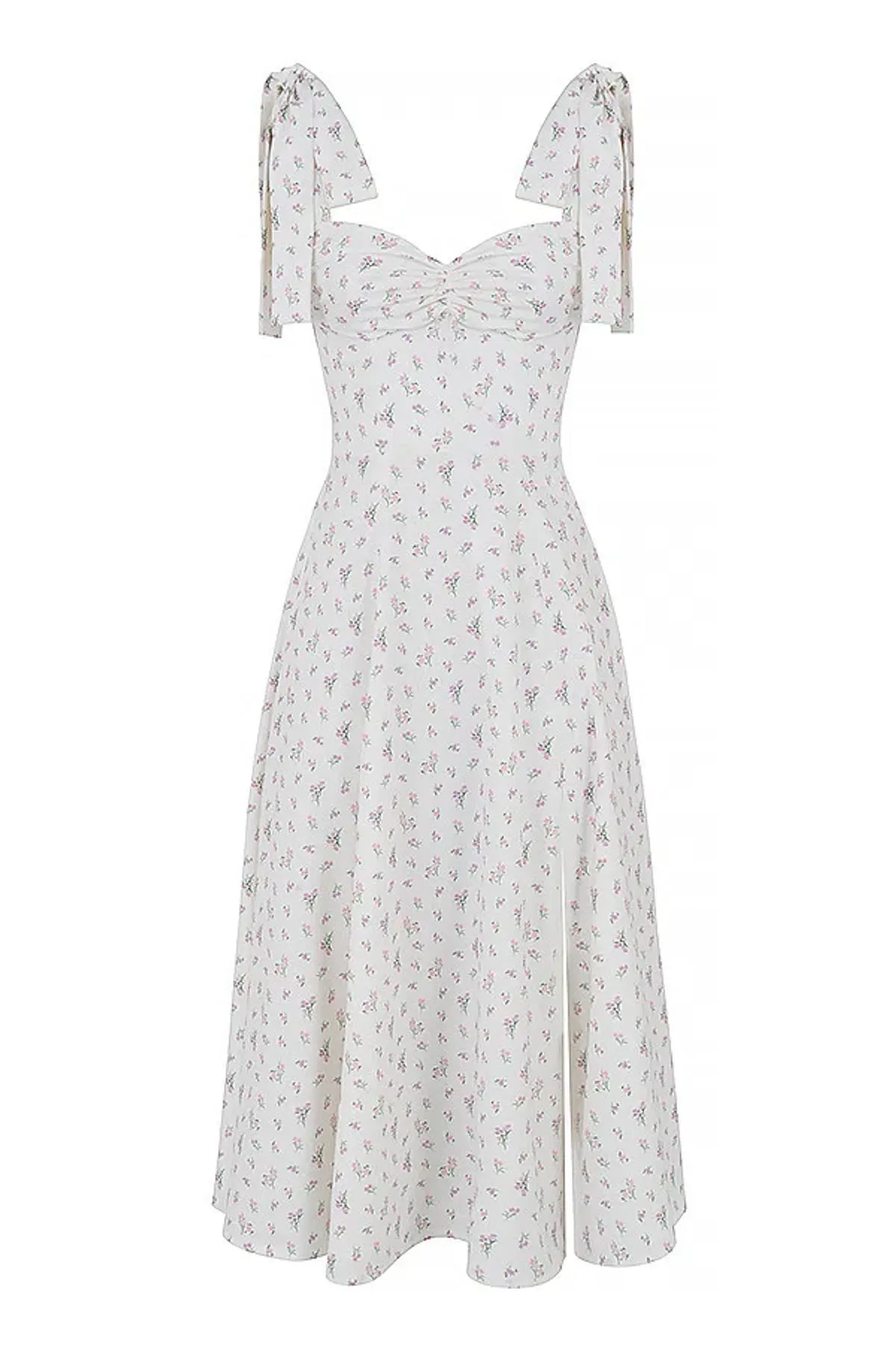 House of CB Alicia Midi Dress in White Size AU 14 - Image 3