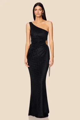 Love Nookie Mirage OS Gown Maxi Black Size AU 12  for rent on The Volte - image 2