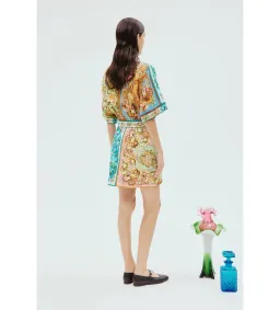 Alemais Dreamer Mini Dress Multi Print Size 8 for rent on The Volte - image 5