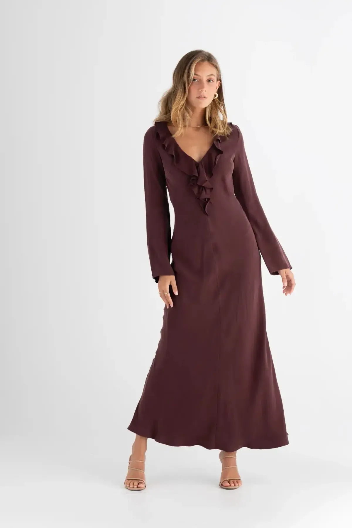 Pasduchas Soul Sleeve Maxi Dress Cherry Size AU 10 - Image 2