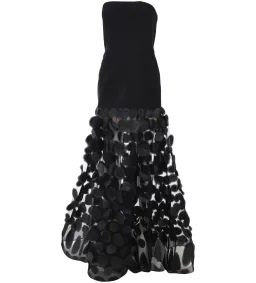 Bronx and Banco Harper Strapless Gown Black Size S AU 8 for rent on The Volte - image 7
