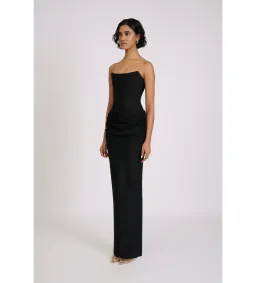 Eliya The Label Hilda Gown Black Size AU 8 for rent on The Volte - image 4