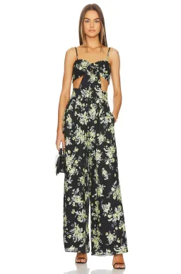 Shona Joy Goldie Tie Front Top & Pant Set Black Size AU 6 for rent on The Volte - image 6