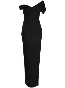 Rachel Gilbert Matteo Maxi Gown Black Size 0 / AU 6 for rent on The Volte - image 4