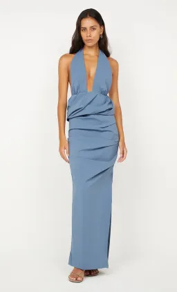 Bec & Bridge Priscilla Bubble Maxi Dress Steel Blue Size 8 for rent on The Volte - image 3