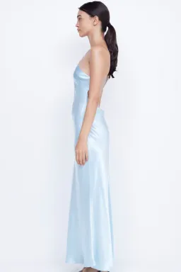 Bec And Bridge Margaux Asym Dress Dolphin Blue Size 10 for rent on The Volte - image 2