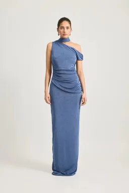 Tojha Malika Maxi Dress Blue Size 12 for rent on The Volte - image 1