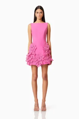 Elliatt Janelle Mini Dress / Pink / Size 8 for rent on The Volte - image 2
