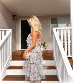 Elliatt Mirabelle Cocktail Maxi Dress Floral Size AU 12 for rent on The Volte - image 1