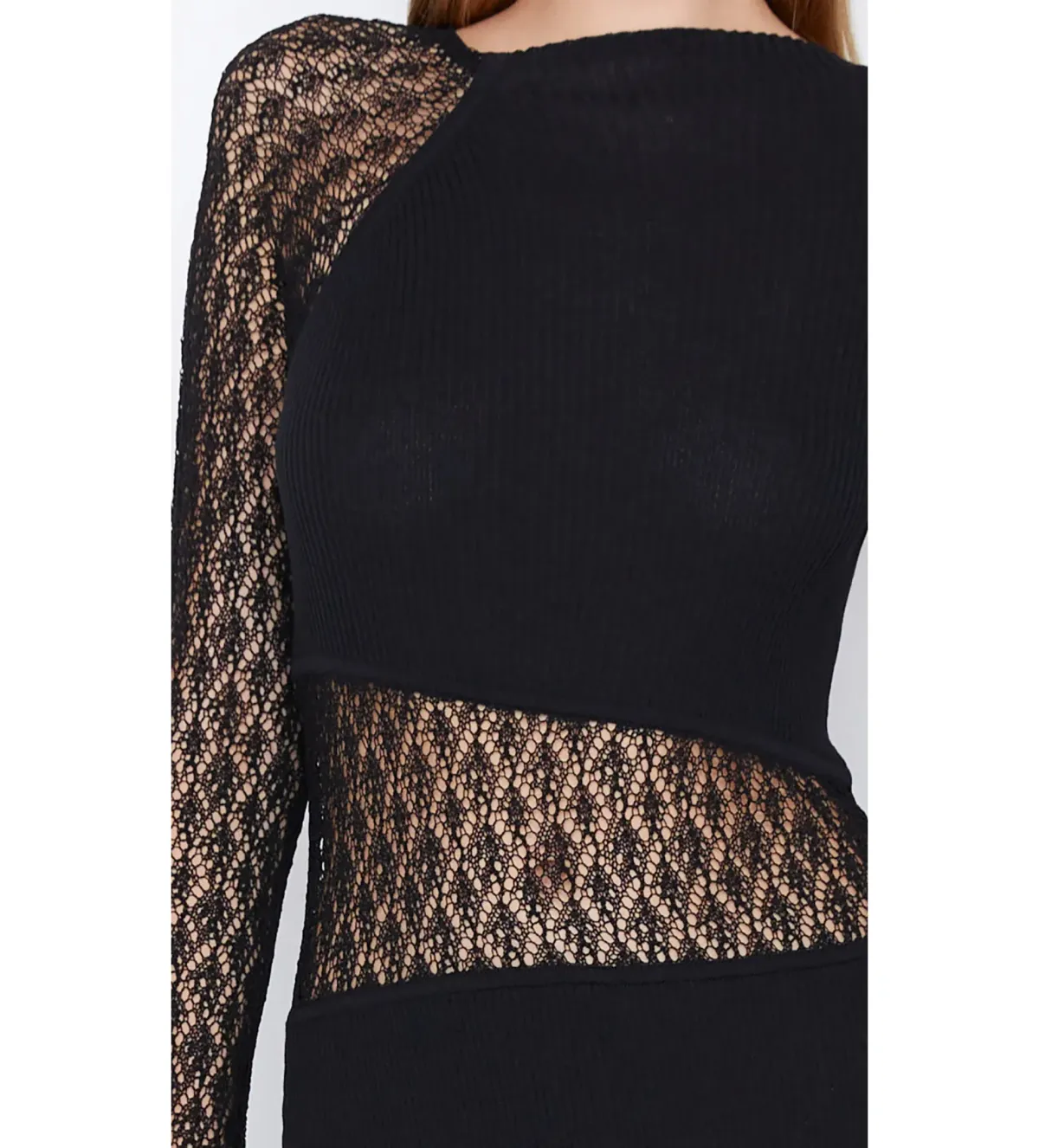 Bec and Bridge Chantelle Long Sleeve Dress in Black Size M / AU 10  - Image 5