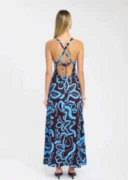 Kookai Soley Vee Maxi Dress Size AU 8 for rent on The Volte - image 2