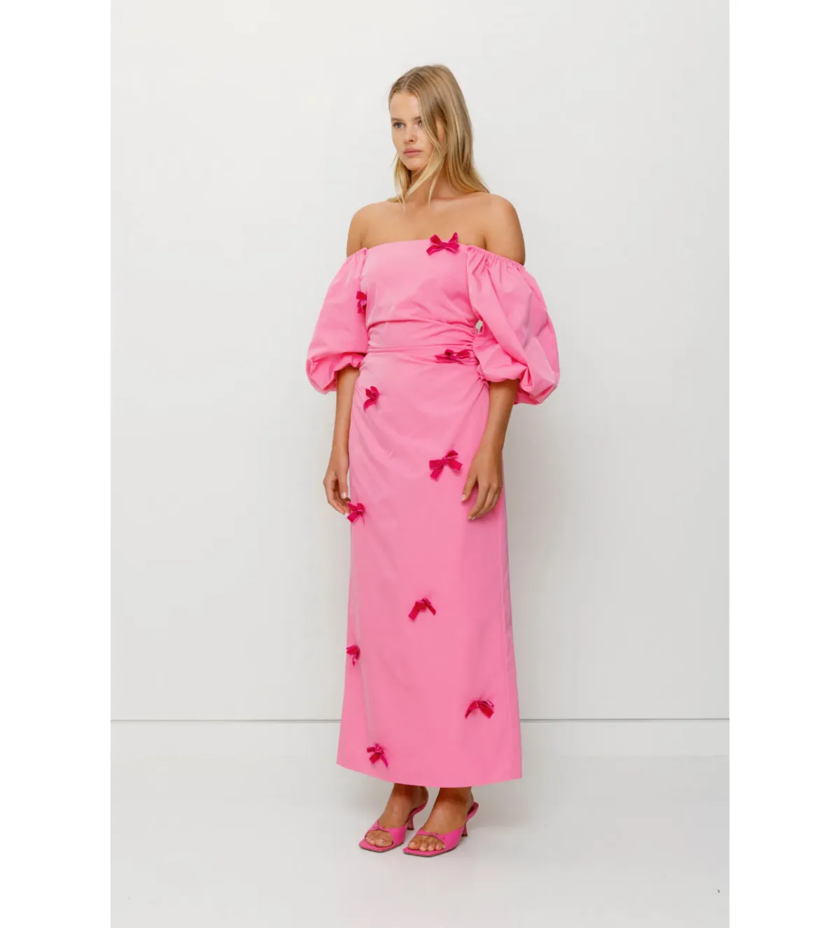 The Wolf Gang Amar Midi Dress in Candy Size M / AU 10 - Image 2