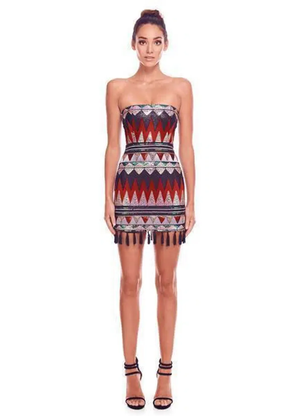 Eliya the Label Perplex Dress Multi Sequin Size 6  - Image 1