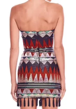 Eliya the Label Perplex Dress Multi Sequin Size 6  for rent on The Volte - image 3