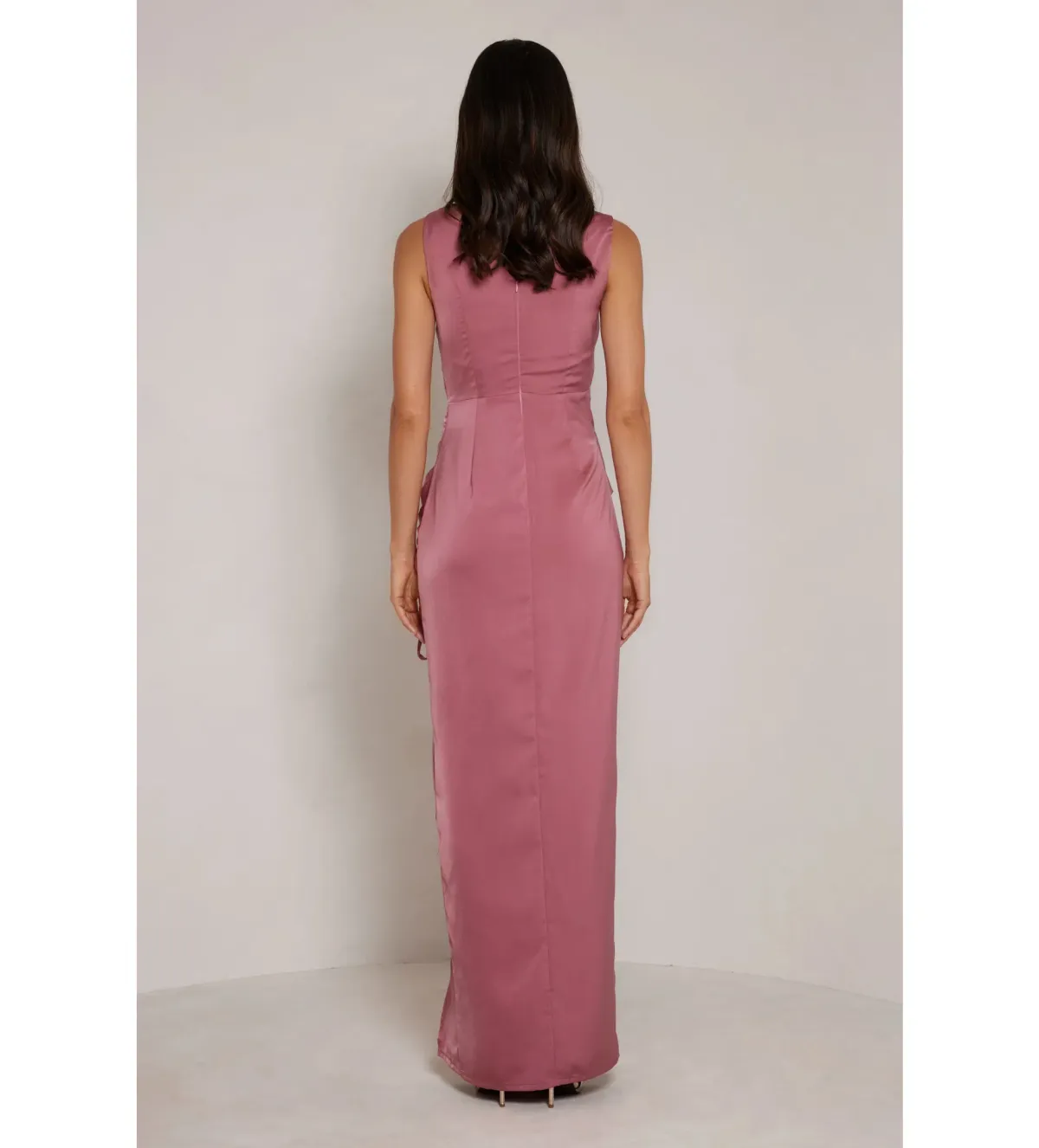 Elle Zeitoune Lennon Maxi Gown in Rose Size AU 14 - Image 2