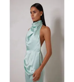 Elle Zeitoune Yvette Maxi Dress Spearmint Size 10 for rent on The Volte - image 3