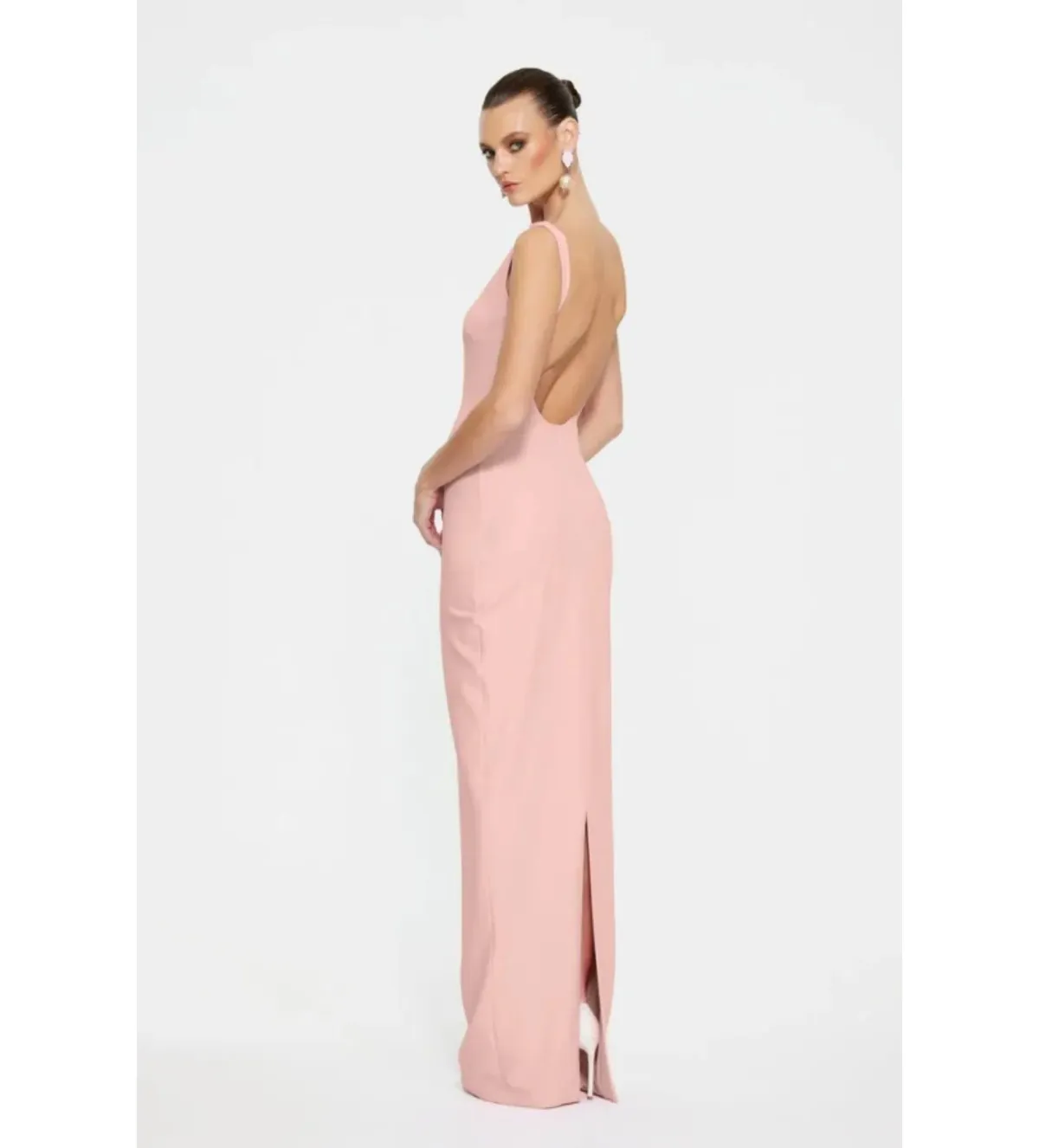 Effie Kats Verona Gown in Blush Size S / AU 8 - Image 2