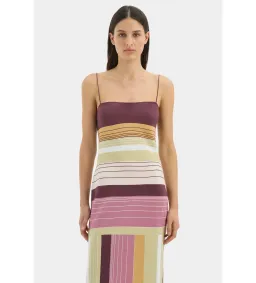 Sir the Label Fontana Slip Maxi Dress Elisa Stripe Size 1 AU 8 for rent on The Volte - image 5