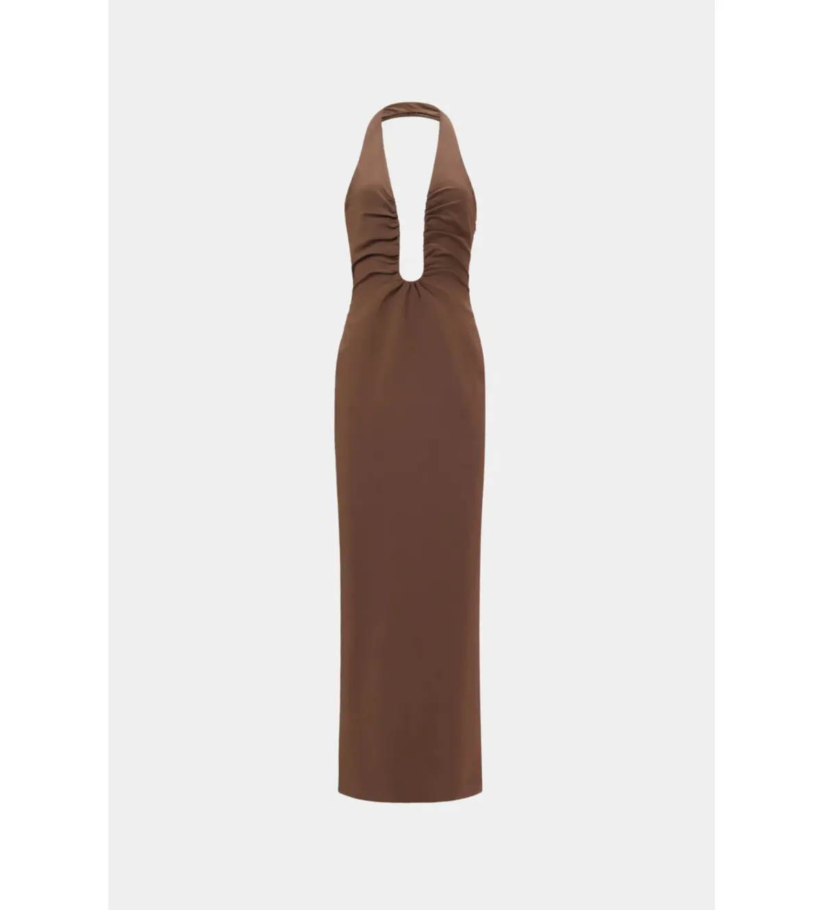 MISHA Alusia Maxi Dress Brown Size 8/S - Image 6