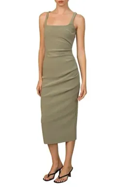 Bec + Bridge Paloma Midi Dress size 12 for rent on The Volte - image 2