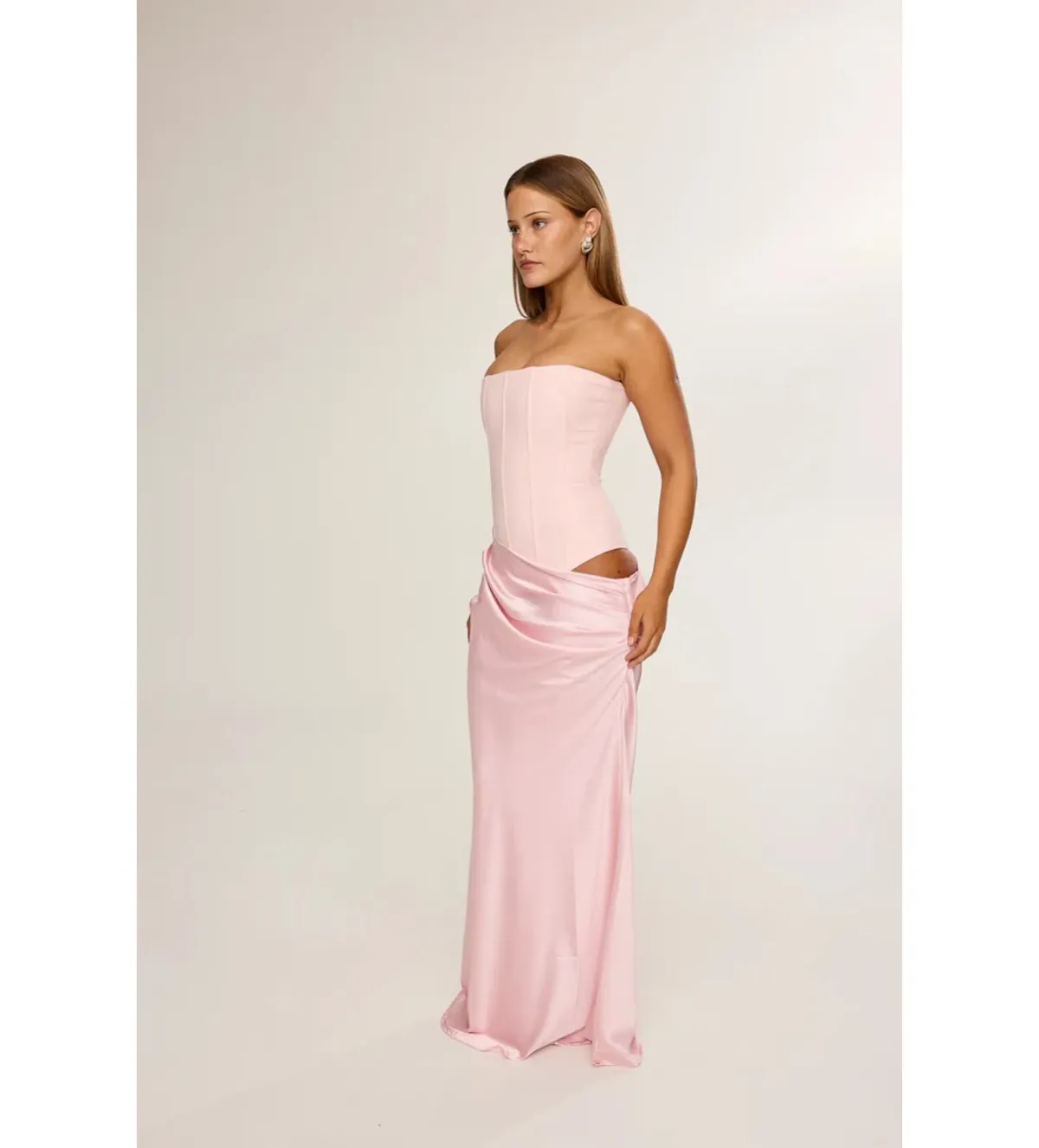 HNTR the label Huxley Gown Baby Pink Size AU 8 - Image 2