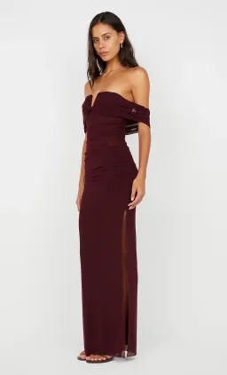 Bec & Bridge Poppy Gathered Maxi Plum Size 8 for rent on The Volte - image 1