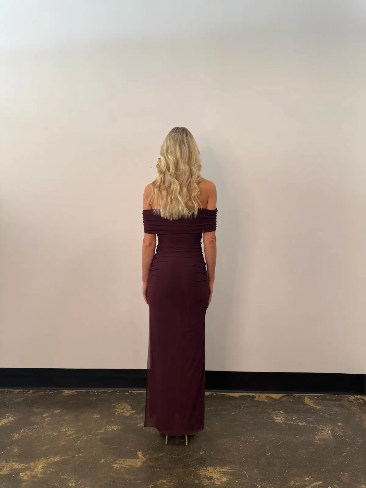 Bec & Bridge Poppy Gathered Maxi Plum Size 8 - Image 6