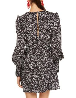 Talulah Embody The Love Long Sleeve Mini Dress Print Size XS / Au 6 for rent on The Volte - image 3