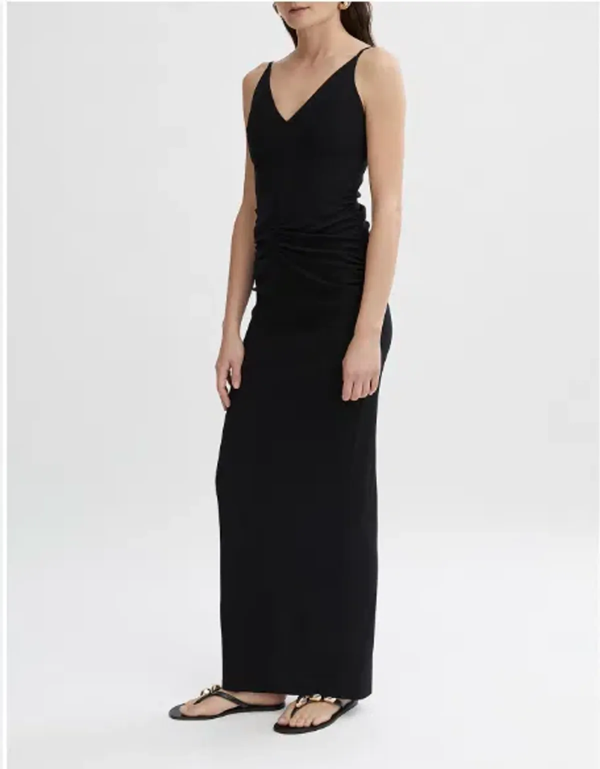 Crepe gown willow black dress  - Image 2