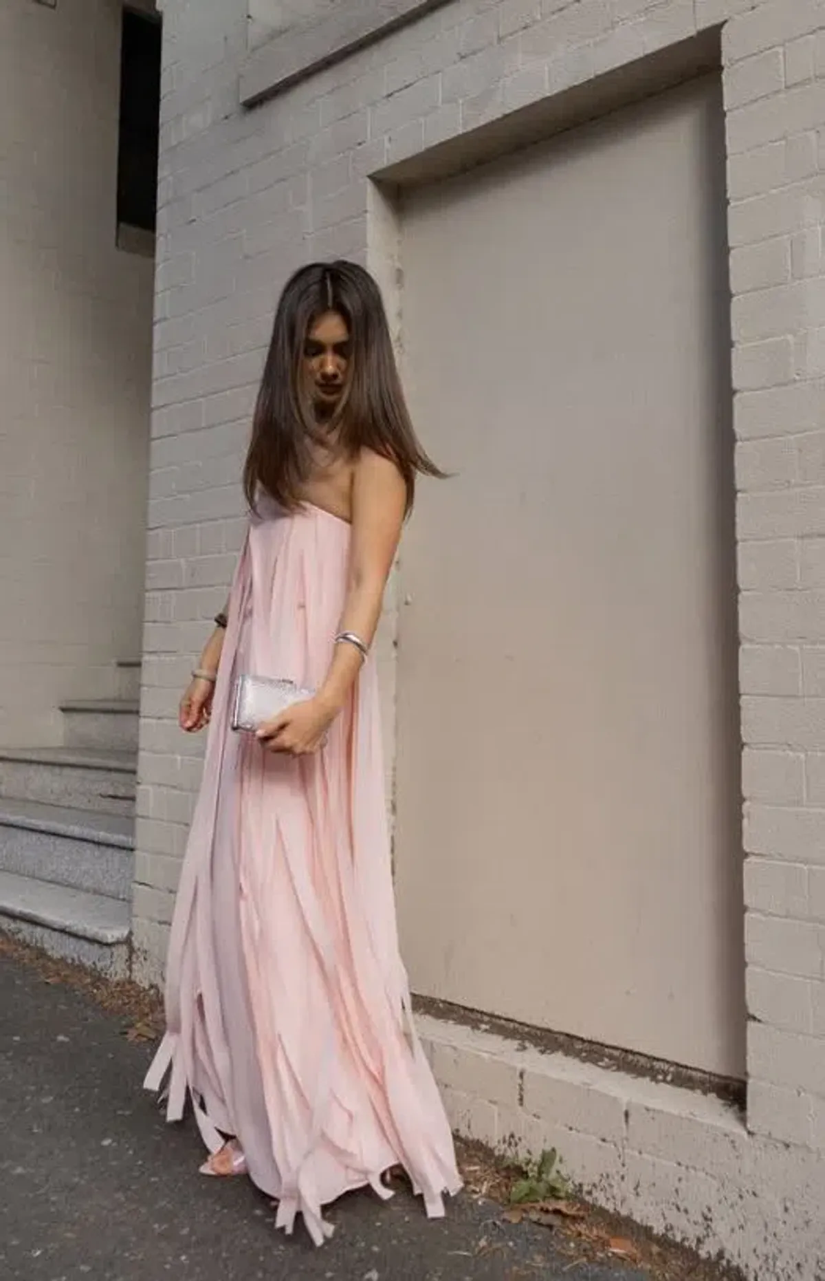 Manning Cartell Boundless Strapless Dress in Blush Size 6 - Image 1