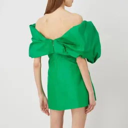 Rachel Gilbert Xavier Mini Dress Green Size AU 10 for rent on The Volte - image 2