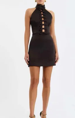 Rebecca Vallance Saskia Mini Chocolate Size AU 8 for rent on The Volte - image 1