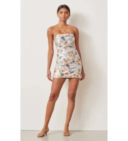 Bec & Bridge Fleurette Jacquard Mini Dress Floral Size AU 8 for rent on The Volte - image 1
