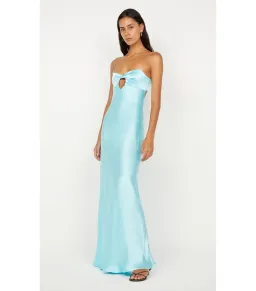 Bec & Bridge Cinder Twist Maxi Dress in Turquoise Size S / AU 8 for rent on The Volte - image 2