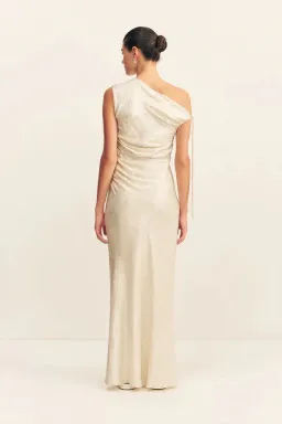 Shona Joy Calder Gathered Maxi Dress Bubbly Size 12 for rent on The Volte - image 4