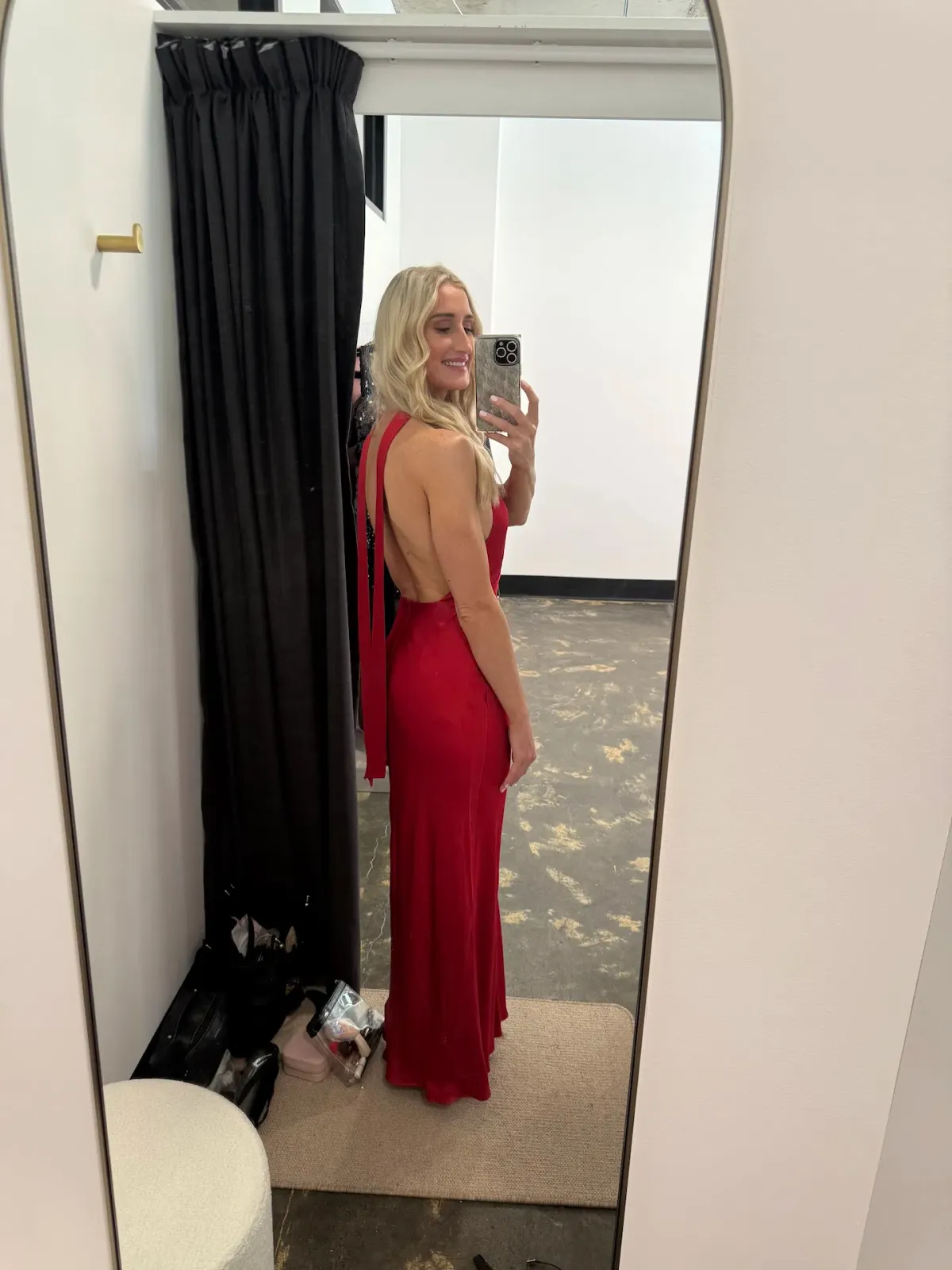 Shona Joy Tatum Halter Neck Maxi Dress in Grenadine Size AU8 - Image 6